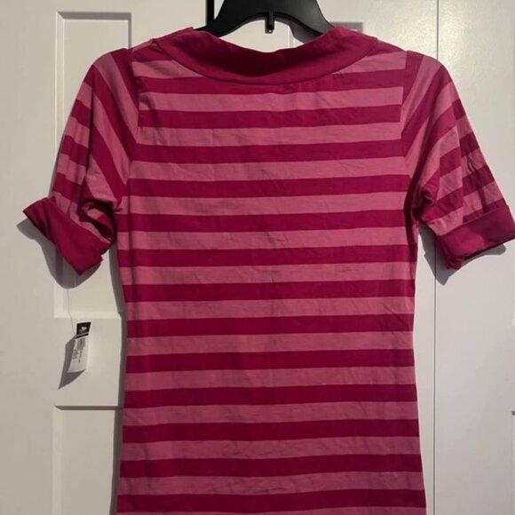 Size Large Rue 21 pink stripe shirt. New with tags. - Picture 5 of 5